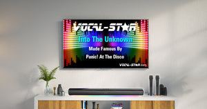 VS-VOCALBAR Karaoke Machine & Soundbar With 2 UHF Wireless Microphones & Light Effects