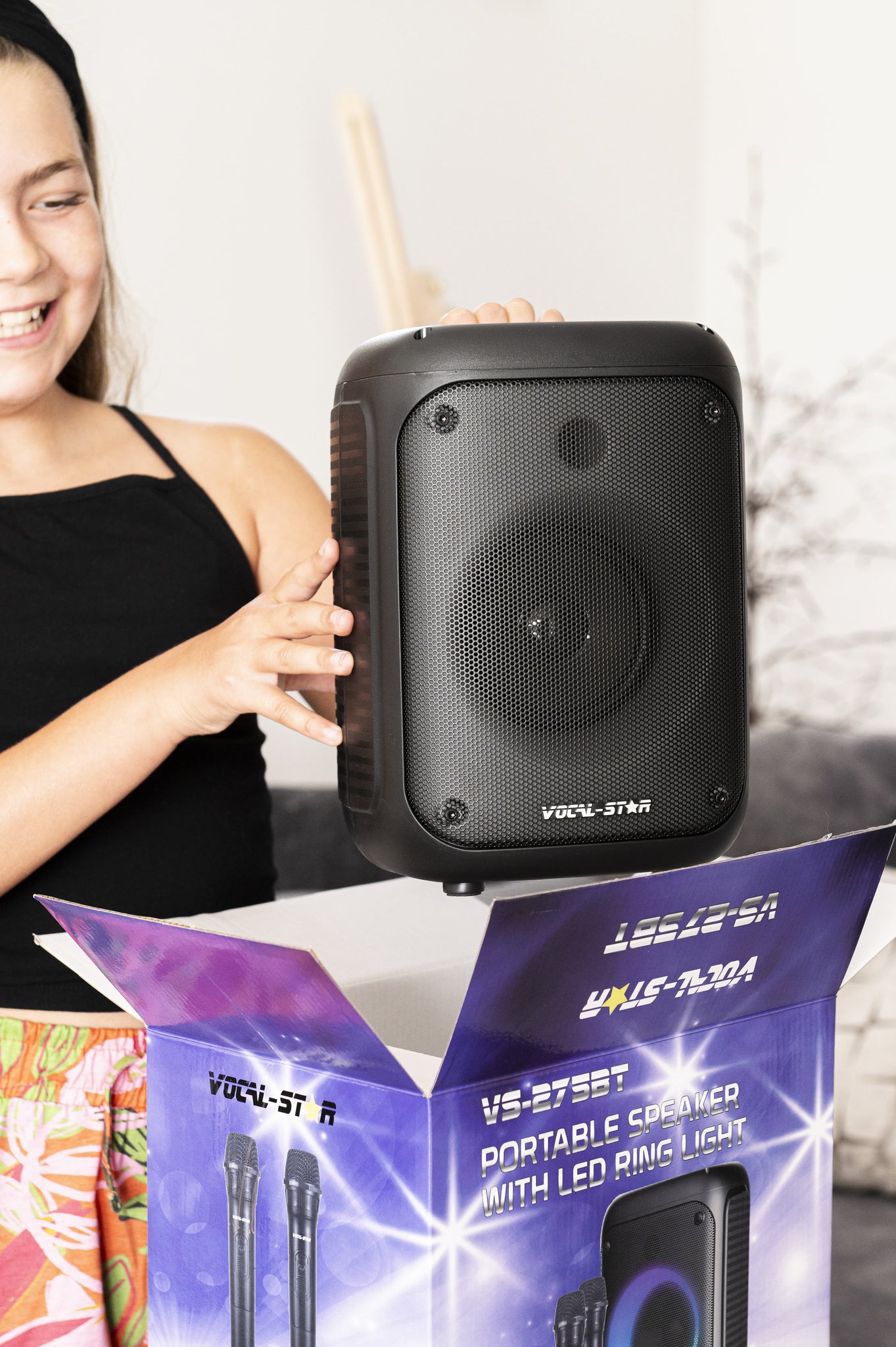 Vocal-Star VS-275 Portable Bluetooth Karaoke Machine With 2 Wireless M –  Vocal-Star Australia